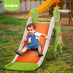 Baybee 3 in 1 Garden Baby Slides for Kids Outdoor Slides for Babies with Basketball Set (Tiny) Baybee India