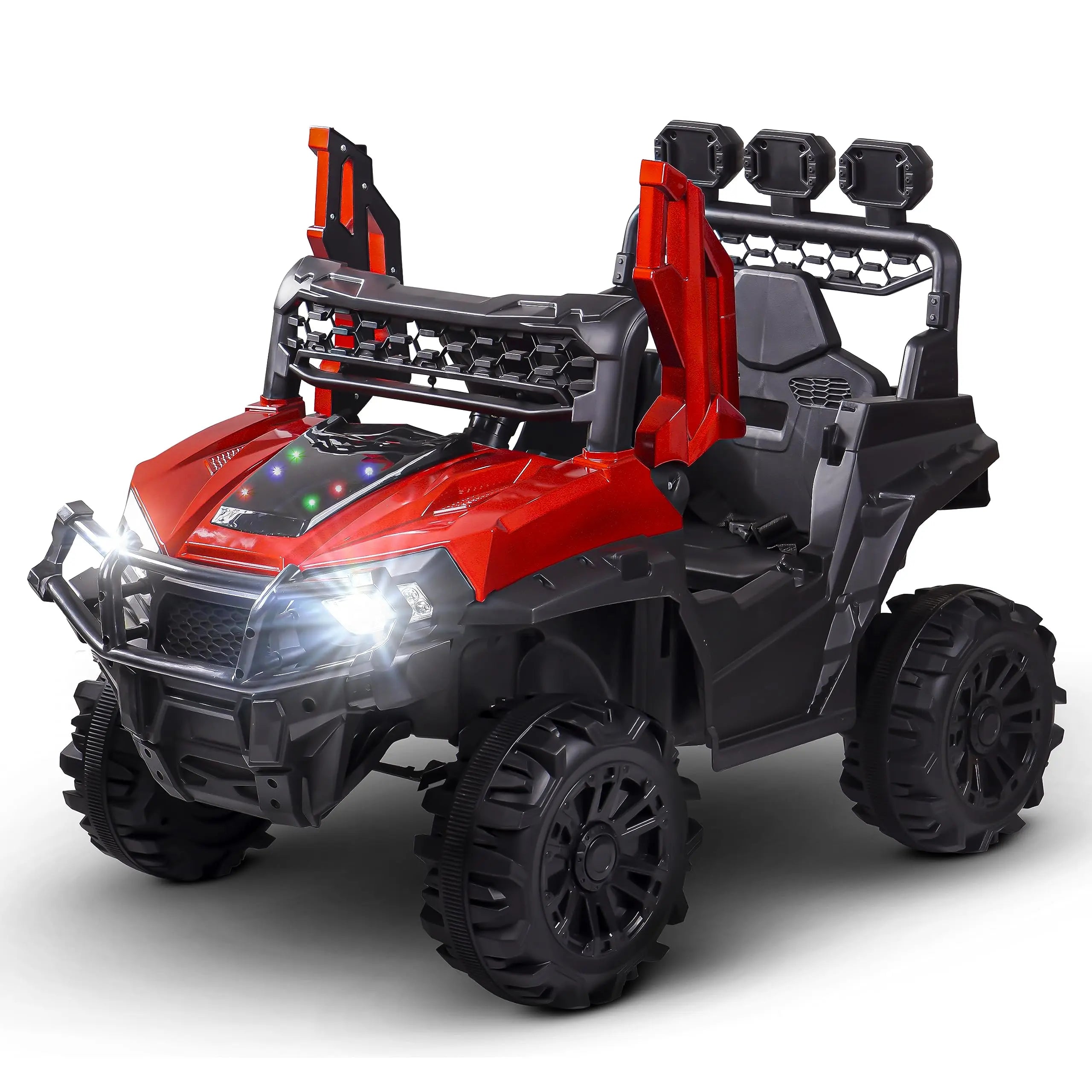 Baybee Broot Kids Electric Battery Operated Jeep for Kids - (Painted ...