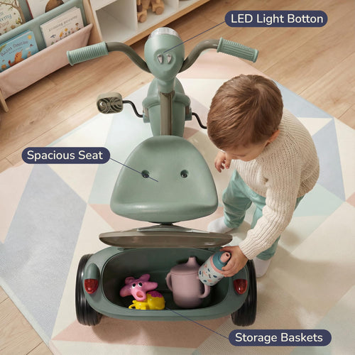 Baybee Flyer Baby Tricycle for Kids, Smart Plug & Play Kids Cycle BAYBEE