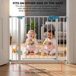 Baybee Safety Gate Extension 10cm Baby Gate Extender for Kids BAYBEE