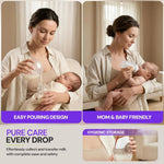 Baybee Ultimate Pro Wearable Breast Pump Electric Sizes (17 / 19 / 21 / 24 mm) Baybee