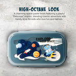 Baybee TiffinTote Lunch Box for School Kids with Spoon & Fork (1050ml LB with 500ml WB) BAYBEE