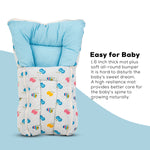 BAYBEE Baby Cotton Printed Sleeping Cum Carry Bag for New Born