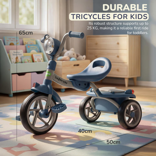 Baybee Flyer Baby Tricycle for Kids, Smart Plug & Play Kids Cycle BAYBEE