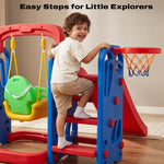 Baybee Super Garden Swing & Slider for Kids Plastic Baby Slide and Swing Combo BAYBEE