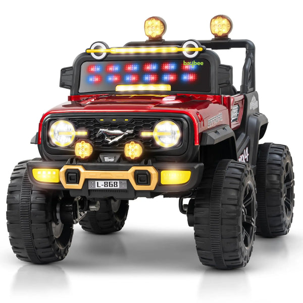 Baybee Drake 4×4 Battery Operated Jeep for Kids, Ride on Toy Kid's Car (Painted)