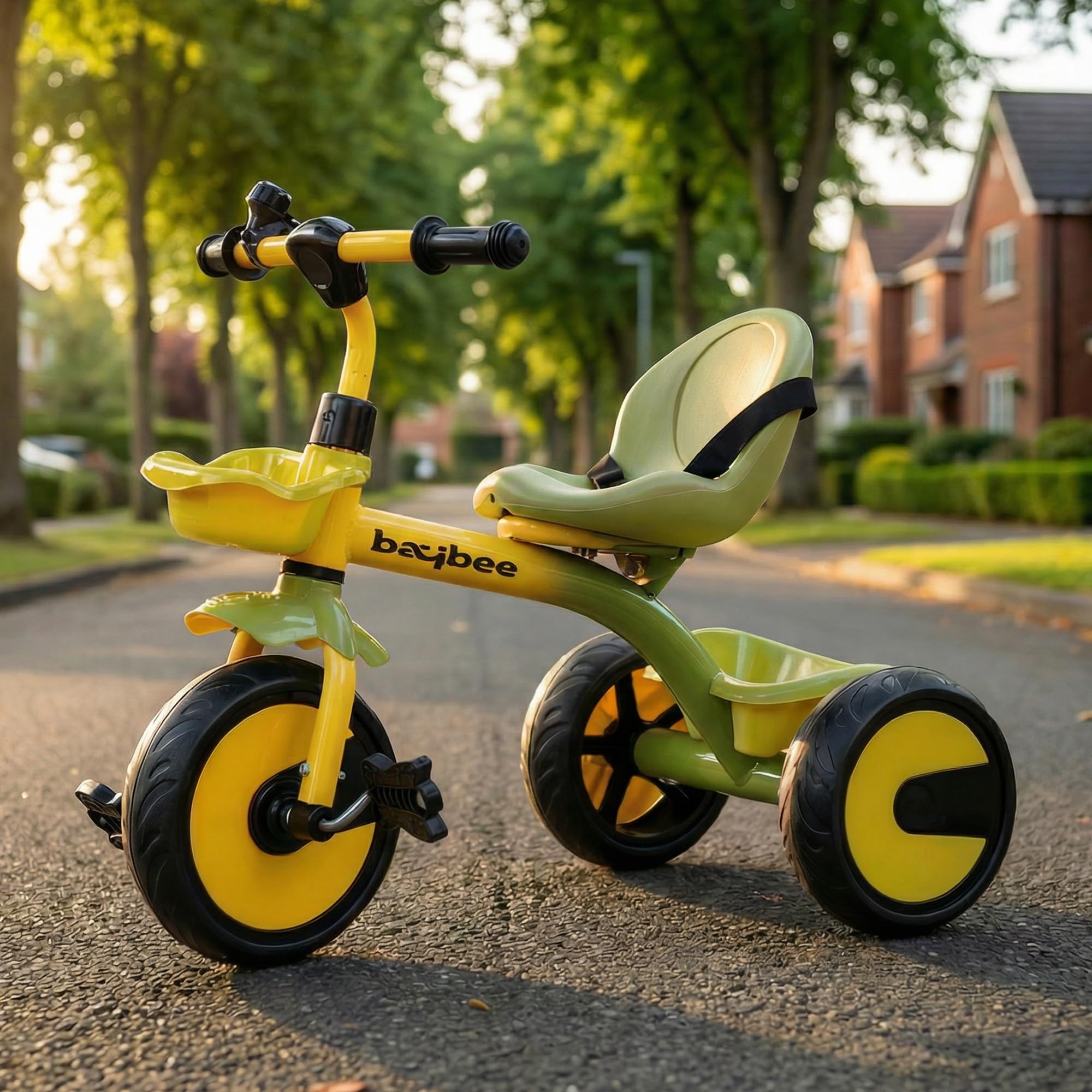 Baybee Nova Baby Tricycle for Kids Balanced Kids Cycle with Safety Belt