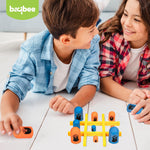 Baybee tic tac toe Game for kids & Adults | Gobble Table Top Board Game for Kids Family | x and o Strategy Board Game For Kids | Learning Toys for Kids 5+ Years | Outdoor & Indoor games for kids
