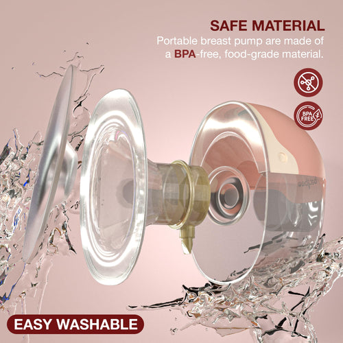 Baybee Double Wearable Electric Breast Pump | 3 Modes, 15 Suction Levels, Hands-Free, LED Display BAYBEE