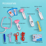 Baybee Doc-in-a-Box 3 in 1 Portable Pretend Play Doctor Set BAYBEE