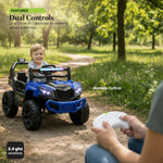 Baybee Terrago Battery Operated Jeep for Kids, Ride on Toy Baby Car with Light & Music BAYBEE