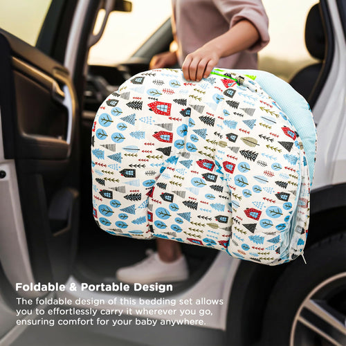 Baybee Baby Bedding Set for New Born Baby, Bed Mattress with Mosquito Net Baybee India