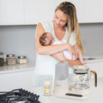 Baby Bottle Warmer & Sterilizer  with LCD Temperature Display, Smart & BPA Free Nipple BAYBEE