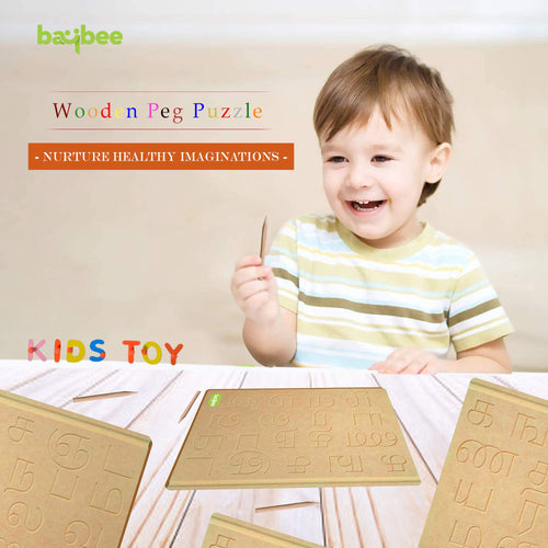 Baybee Wooden Tamil Consonants Learning Educational Board for Kids BAYBEE