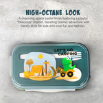 Baybee TiffinTote Lunch Box for School Kids with Spoon & Fork (1050ml LB with 500ml WB) BAYBEE