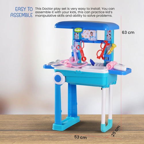 Doc-in-a-Box 3 in 1 Portable Pretend Play Doctor Set BAYBEE