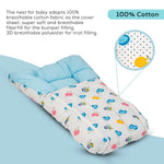 BAYBEE Baby Cotton Printed Sleeping Cum Carry Bag for New Born BAYBEE