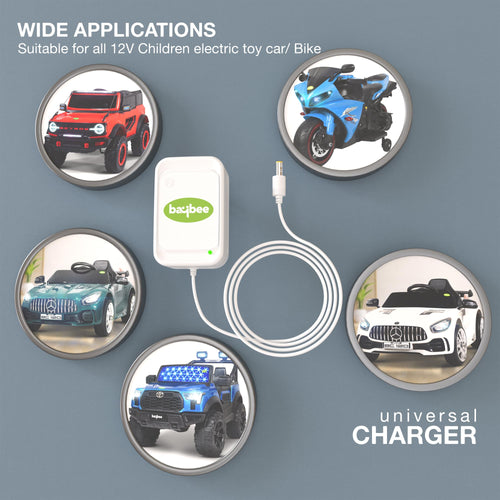 Baybee 12v Charger for Kids Ride on Toys BAYBEE