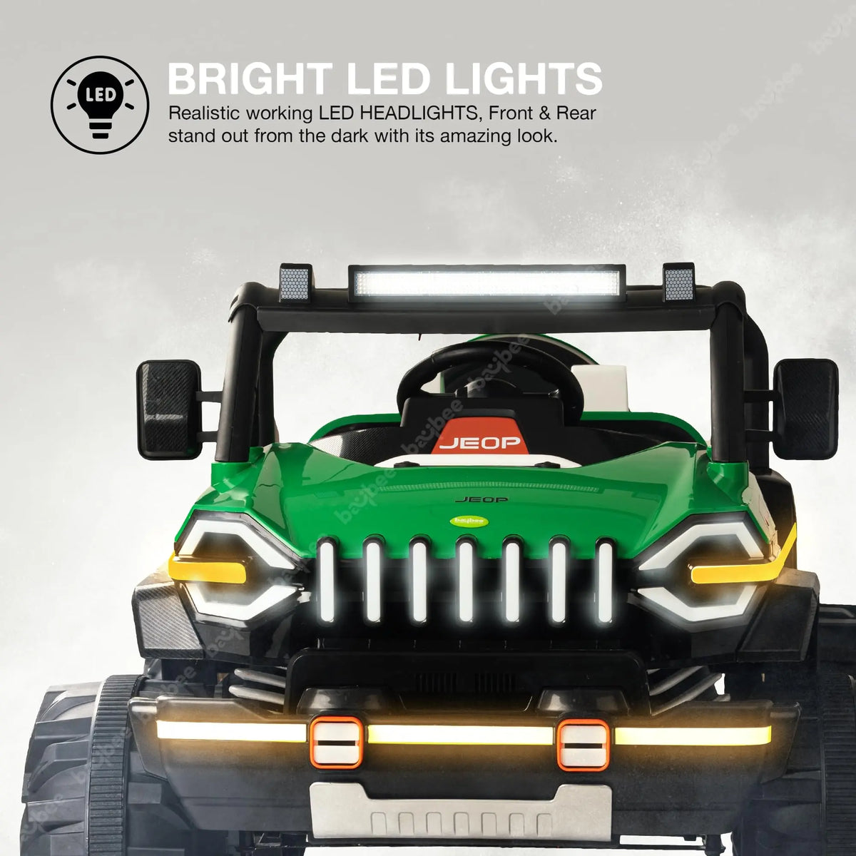 Electric Jeep Wrangler for Kids Durable Ride-On Jeeps for Little One ...