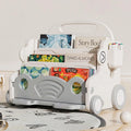 Baybee 3 in 1 Baby Push Walker for Kids, Bookshelf for Kids Room, 3-Tier Toy Book Storage Rack BAYBEE
