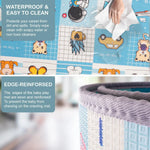 Baybee Crawling Foldable Kids Play Mat for Babies Size 180x150CM -  Assorted Themes BAYBEE