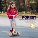 Baybee Taz Skate Scooter for Kids, Smart 3 Wheel Kids Scooter with Height Adjustable BAYBEE