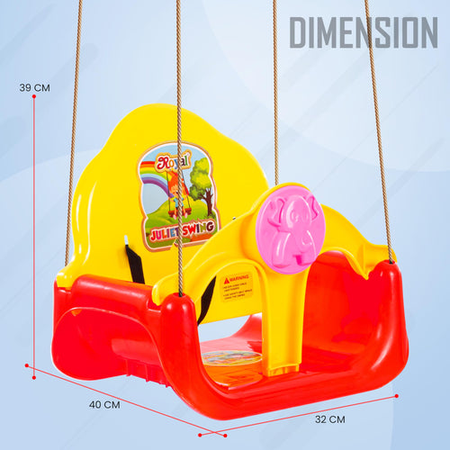 Baybee Juliet 3 in 1 Baby Swing Chair for Kids, Adjustable Baby Swing Toy with Backrest & Rope BAYBEE
