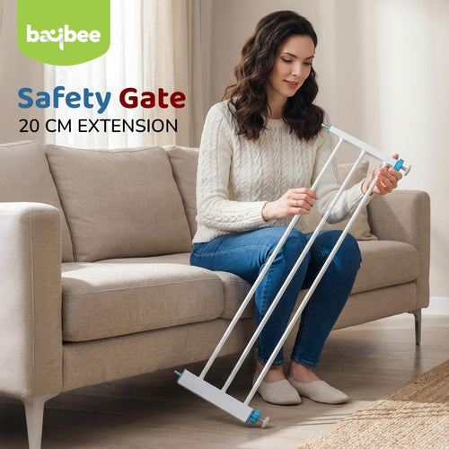 Baybee Safety Gate Extension 20cm Baby Gate Extender for Kids & Pets BAYBEE