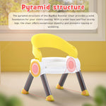 Baybee Plastic Booster Chair for Kids, Ergonomic Feeding Chair with Cushion Seat BAYBEE