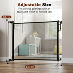 Baybee Retractable Baby Safety Gate for Kids 140 cm Baybee India