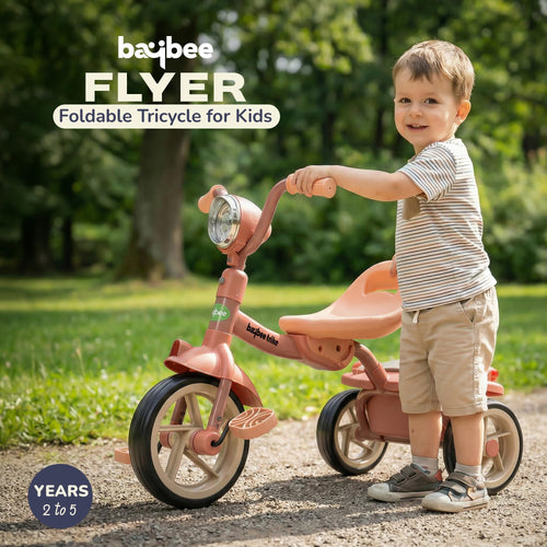 Baybee Flyer Baby Tricycle for Kids, Smart Plug & Play Kids Cycle BAYBEE
