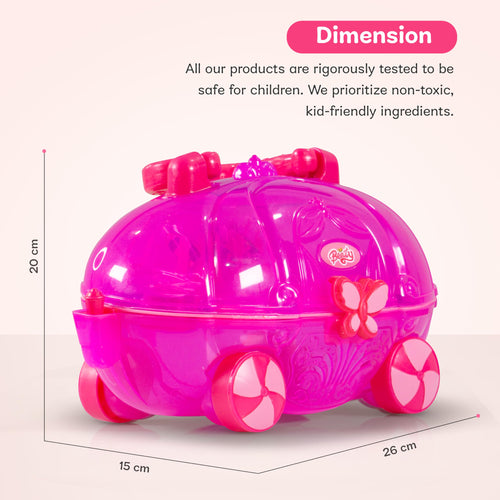 Cosmetic Nail Art Beauty Set for Kids Girls Baybee India