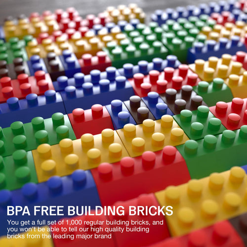 BAYBEE 3 in 1 Town of House DIY Plastic Building Blocks Toys for Kids Baybee