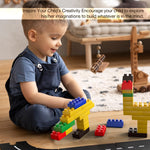 BAYBEE 3 in 1 Town of House DIY Plastic Building Blocks Toys for Kids