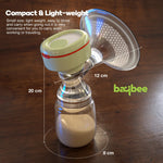 Baybee Mivac Electric Breast Pump for Feeding Mothers, Automatic Breast Pump Electrical with LED Display BAYBEE