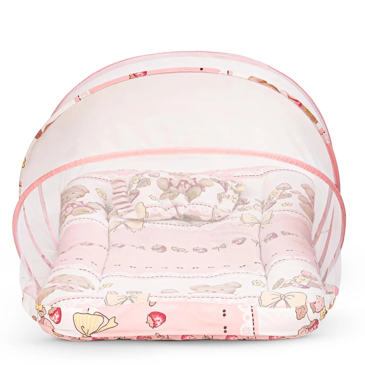 Baybee Baby Bedding Set for New Born Baby, Bed Mattress with Mosquito Net