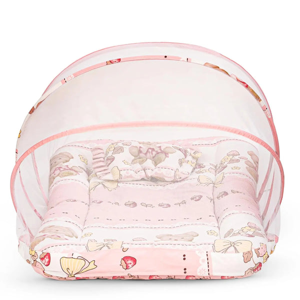 Baybee Baby Bedding Set for New Born Baby, Bed Mattress with Mosquito Net