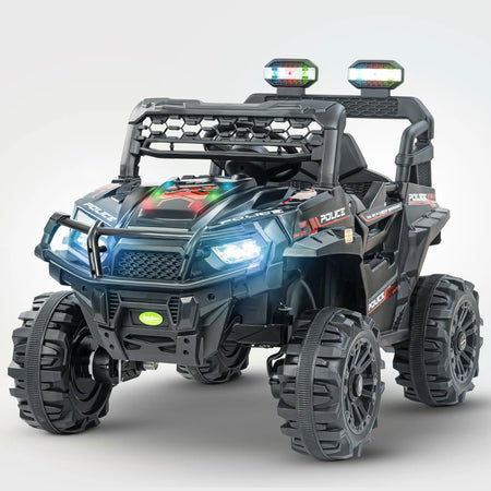 Baybee Police Edition Battery Operated Jeep for Kids BAYBEE