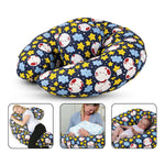 BAYBEE Multifunctional 5 in1 Printed Baby Feeding Pillow for Mother- Nursing Pillow-Original