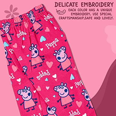 BAYBEE Pack of 6 Cotton Baby Pajamas Leggings Pant with Booties 6-9 Months