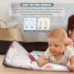 Baybee Crawling Foldable Kids Play Mat for Babies Size 180x150CM - Assorted Themes BAYBEE