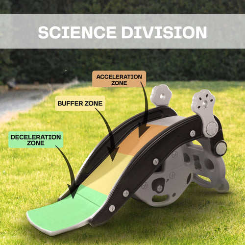 Baybee 3 in 1 Panda Garden Slider for Kids, Plastic Baby Slide with Rocker & Baby Chair Combo BAYBEE