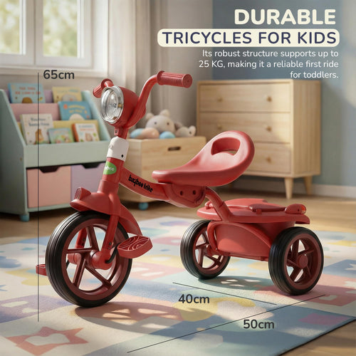 Baybee Flyer Baby Tricycle for Kids, Smart Plug & Play Kids Cycle BAYBEE