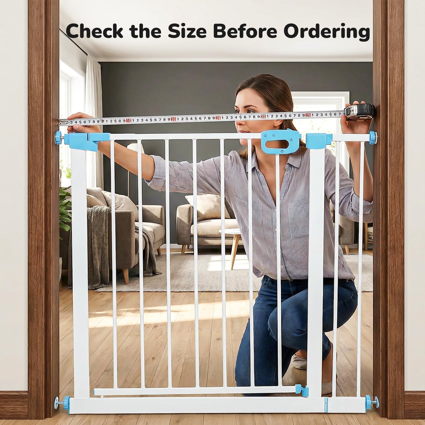 Baybee Safety Gate Extension 10cm Baby Gate Extender for Kids BAYBEE