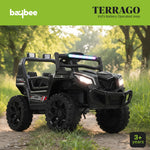 Baybee Terrago Battery Operated Jeep for Kids, Ride on Toy Baby Car with Light & Music BAYBEE