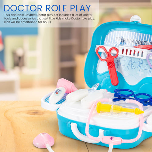 Baybee Doctor Play Set Toy for Kids with Foldable Suitcase Pretend Play Toy Set BAYBEE
