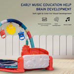 Baybee Universe Theme Kick & Play Piano Playgym for Babies with Hanging Rattles - Piano Baybee India