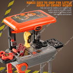 Baybee 3 in 1 Tool Set Kit Toys for Kids Pretend Play, Trolley Toy