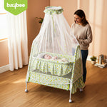 Baybee DOZY Baby Swing Cradle for Newborns with Mosquito Net Portable Infant Palna Jhula Baybee India
