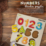Baybee Wooden Numbers Puzzles Game for Kids Toys 0-9 Number Peg Brain Games Puzzle BAYBEE